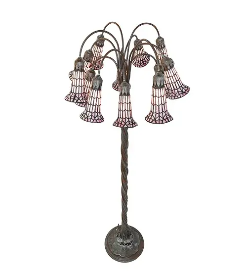 The Meyda Tiffany - Stained Glass Pond Lily by Meyda Lighting - Image 4