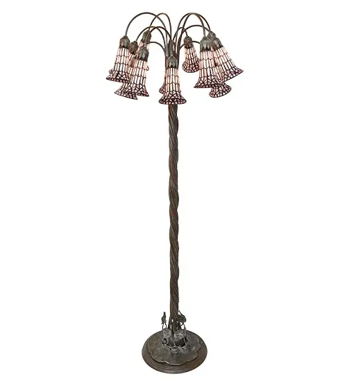 The Meyda Tiffany - Stained Glass Pond Lily by Meyda Lighting - Image 5