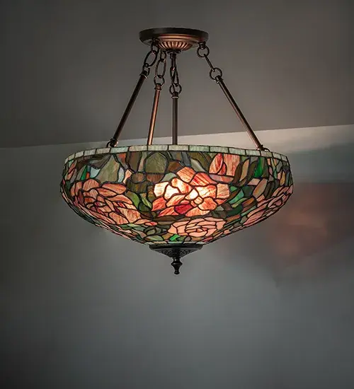The Tiffany Peony by Meyda Lighting - Image 1