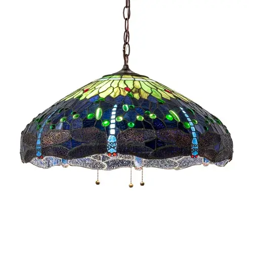The Tiffany Hanginghead Dragonfly by Meyda Lighting - Image 2