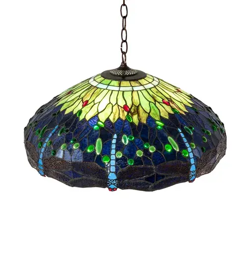 The Tiffany Hanginghead Dragonfly by Meyda Lighting - Image 4