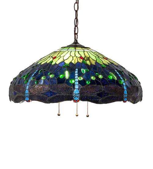 The Tiffany Hanginghead Dragonfly by Meyda Lighting - Image 5
