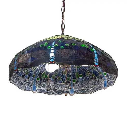 The Tiffany Hanginghead Dragonfly by Meyda Lighting - Image 6