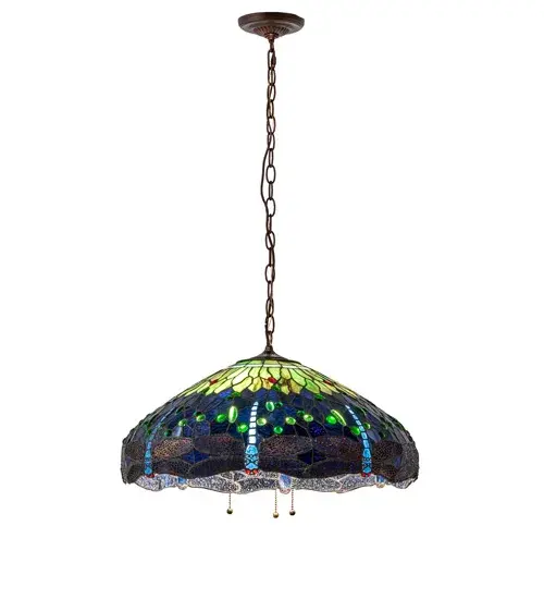 The Tiffany Hanginghead Dragonfly by Meyda Lighting - Image 10