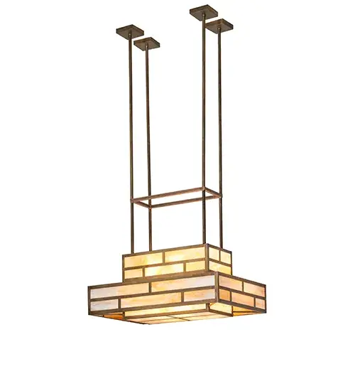 36" Long Hyde Park "T" Mission Pendant - Image 11