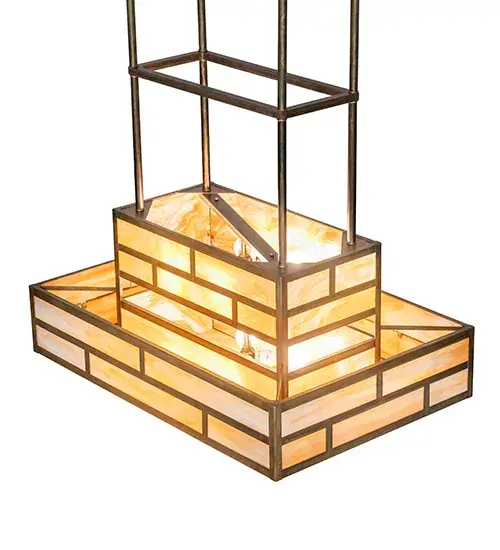 36" Long Hyde Park "T" Mission Pendant - Image 4