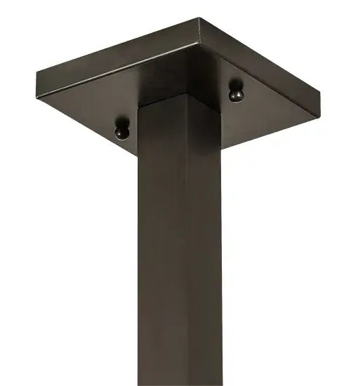 37" Long Hyde Park "T" Mission 2 Light Island Pendant - Image 11