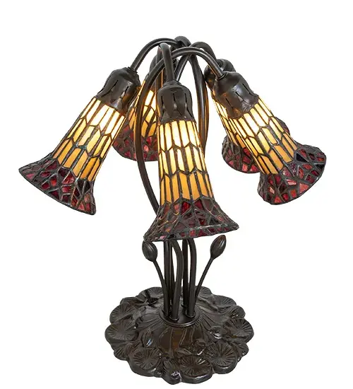 The Stained Glass Pond Lily by Meyda Lighting - Image 4
