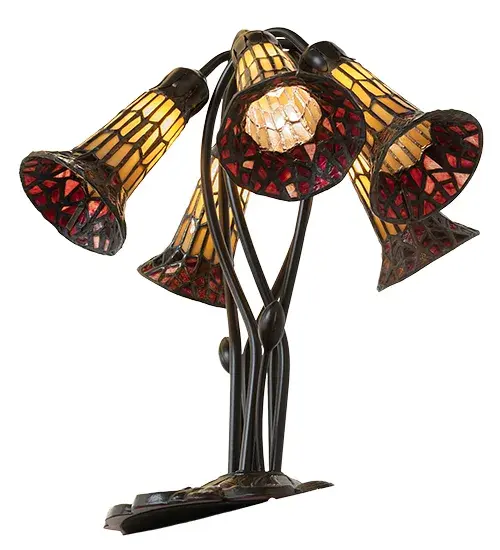 The Stained Glass Pond Lily by Meyda Lighting - Image 6