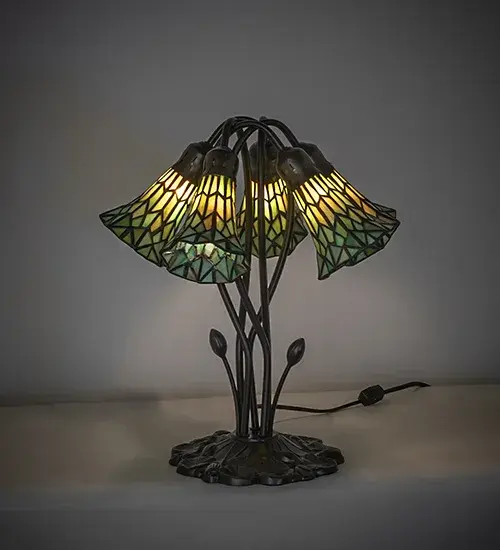 The Stained Glass Pond Lily by Meyda Lighting - Image 1
