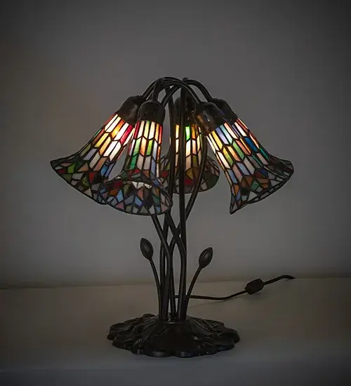 The Stained Glass Pond Lily by Meyda Lighting - Image 1