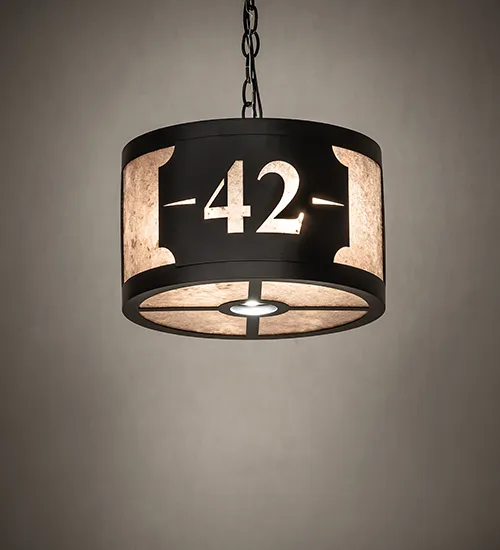 13" Wide Personalized One Genny Pendant