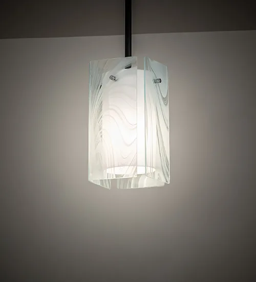 5" Wide Quadrato Mini Pendant