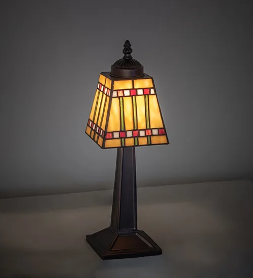 10" High Prairie Corn Mini Lamp