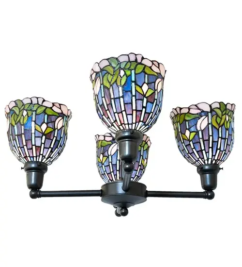 The Tiffany Flowering Lotus by Meyda Lighting - Image 6
