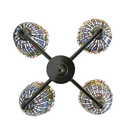 The Tiffany Flowering Lotus by Meyda Lighting - Image 7