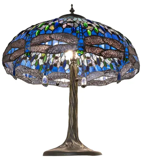 The Tiffany Hanginghead Dragonfly by Meyda Lighting - Image 6