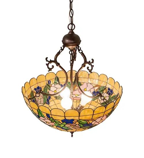 The Tiffany Pansy by Meyda Lighting - Image 4