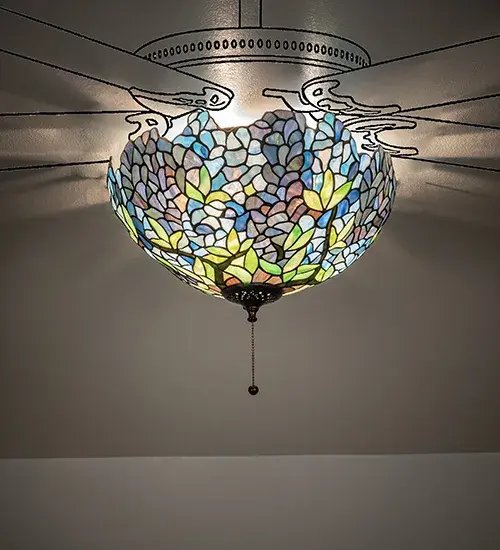 The Tiffany Wisteria by Meyda Lighting - Image 1