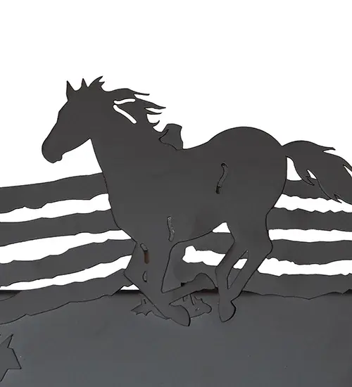 The Running Horses by Meyda Lighting - Image 9