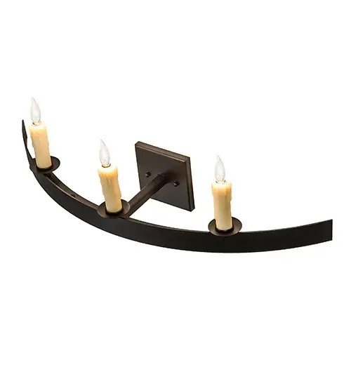 30" Wide Lakeshore 3 Light Wall Sconce - Image 4