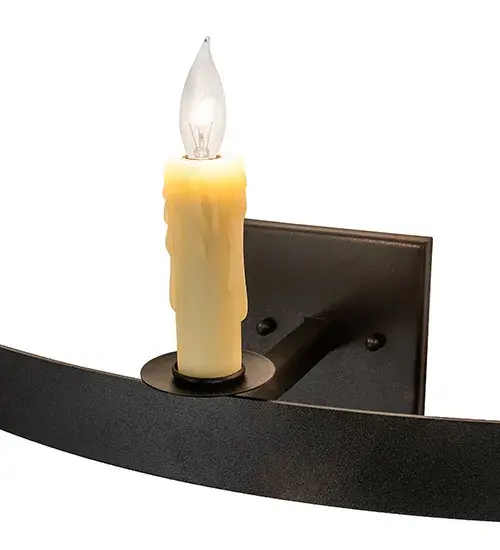 30" Wide Lakeshore 3 Light Wall Sconce - Image 9