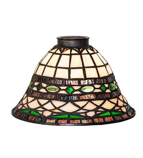 8" Wide Tiffany Roman Shade