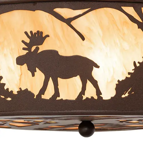 The Moose at Dawn by Meyda Lighting - Image 8