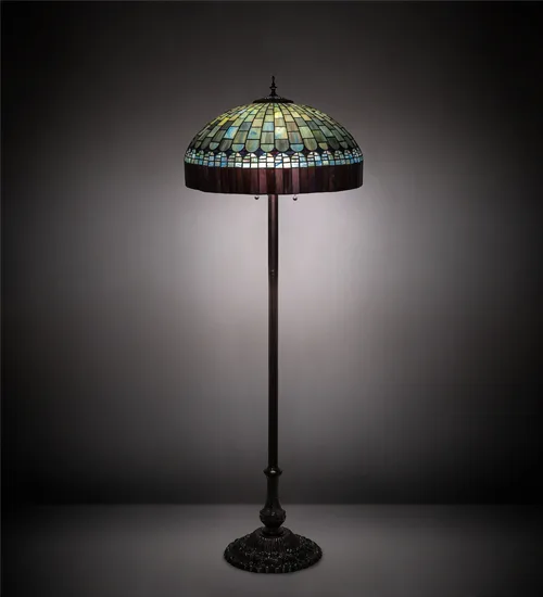 62" High Tiffany Candice Floor Lamp