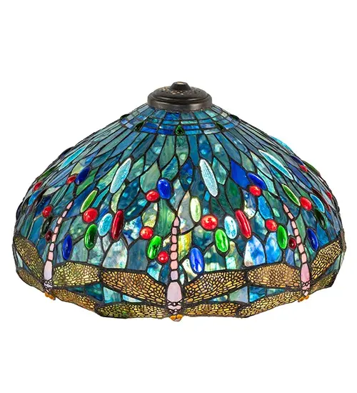 The Tiffany Hanging Head Dragonfly by Meyda Lighting - Image 2