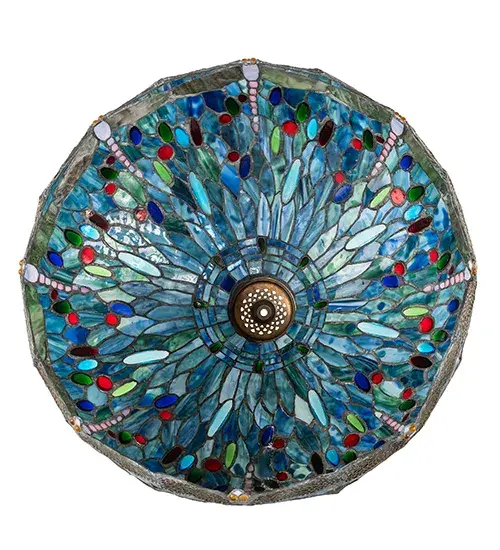 The Tiffany Hanging Head Dragonfly by Meyda Lighting - Image 4