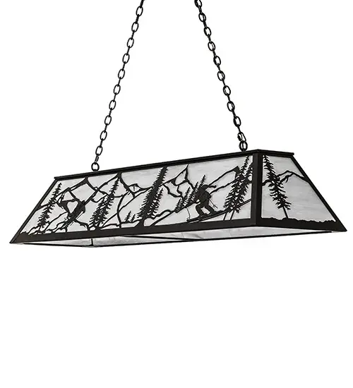 60" Long Alpine Oblong Pendant - Image 3