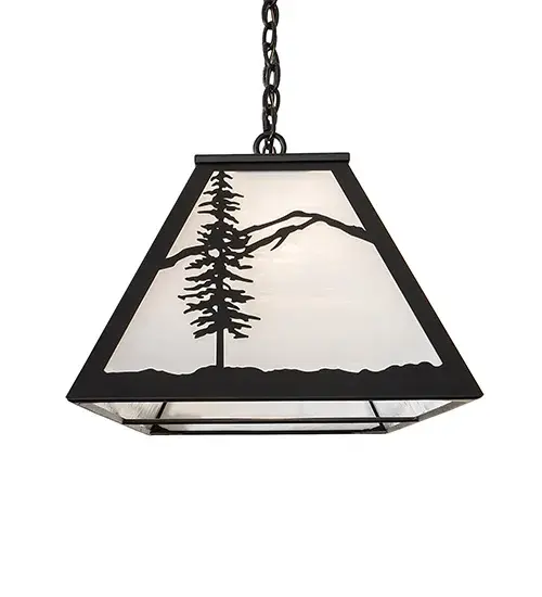 60" Long Alpine Oblong Pendant - Image 8