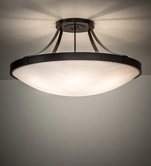 37" Wide Urban Semi-Flushmount