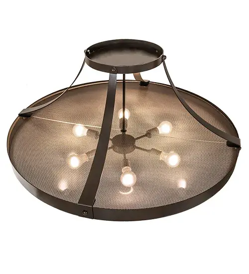 37" Wide Urban Semi-Flushmount - Image 4