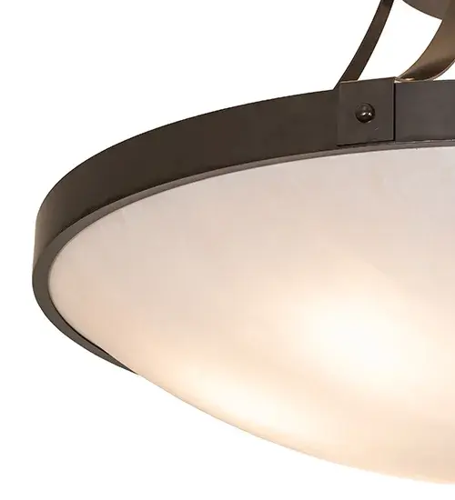 37" Wide Urban Semi-Flushmount - Image 8