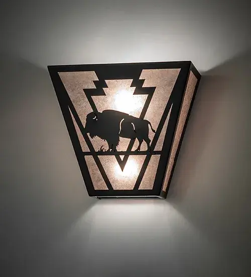 The Lone Buffalo by Meyda Lighting - Image 1