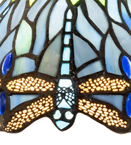 The Meyda Tiffany - Tiffany Hanginghead Dragonfly by Meyda Lighting - Image 4
