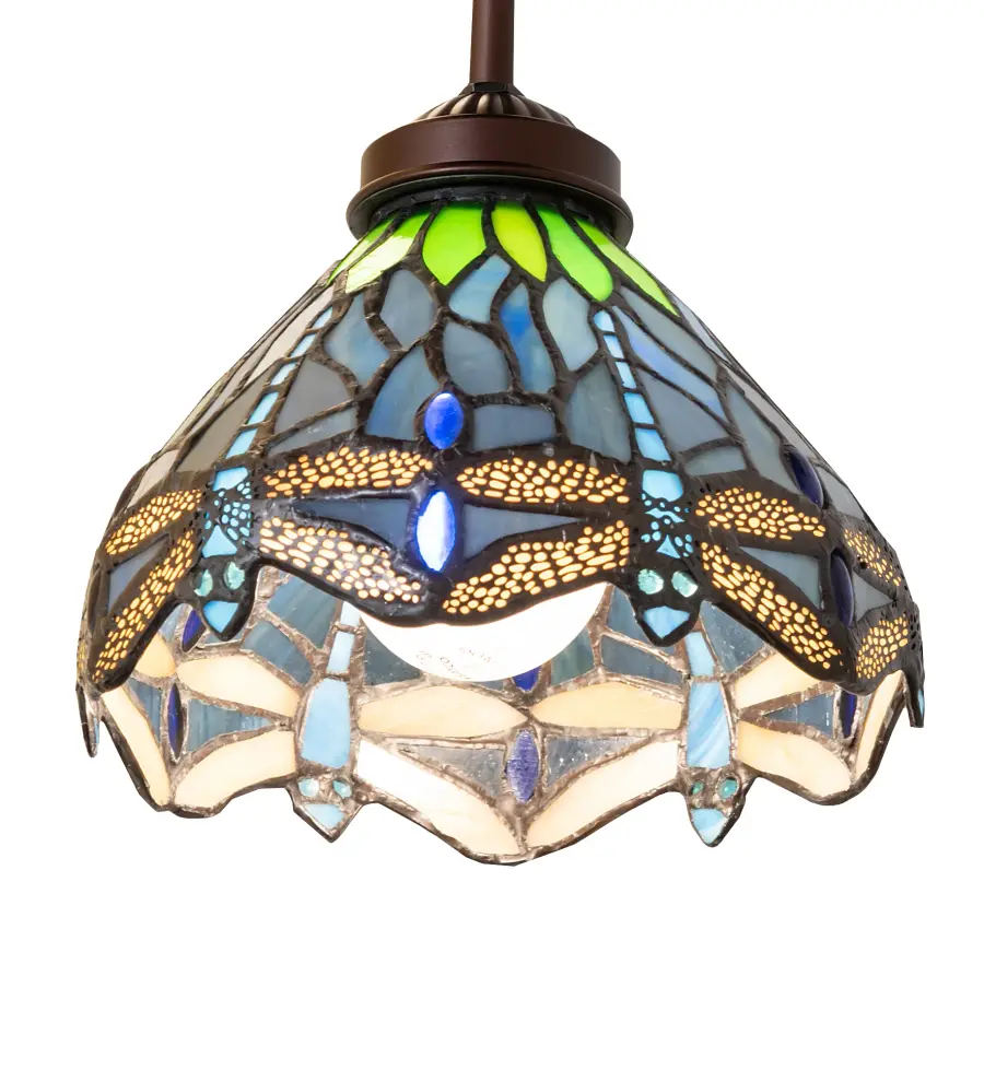 The Meyda Tiffany - Tiffany Hanginghead Dragonfly by Meyda Lighting - Image 7