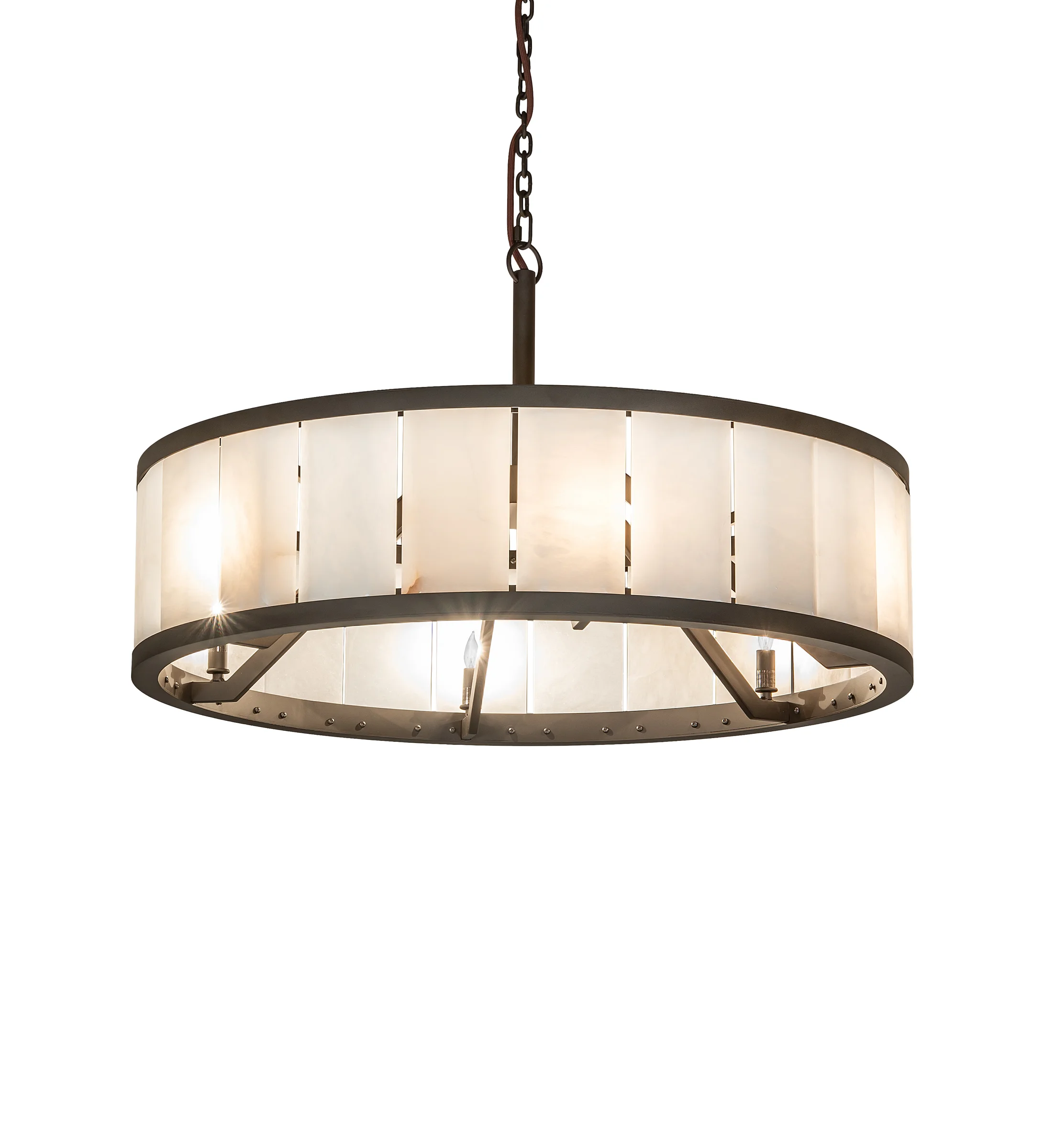 36" Wide Hokaiseki Chandelier