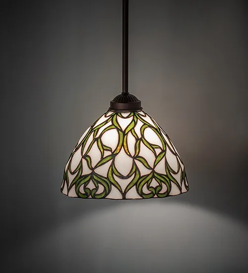 10" Wide Grand Tulip Medallion Pendant