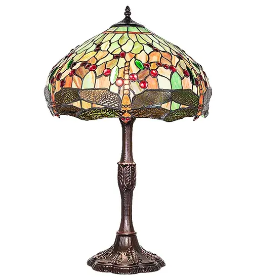 The Meyda Tiffany - Tiffany Hanginghead Dragonfly by Meyda Lighting - Image 5