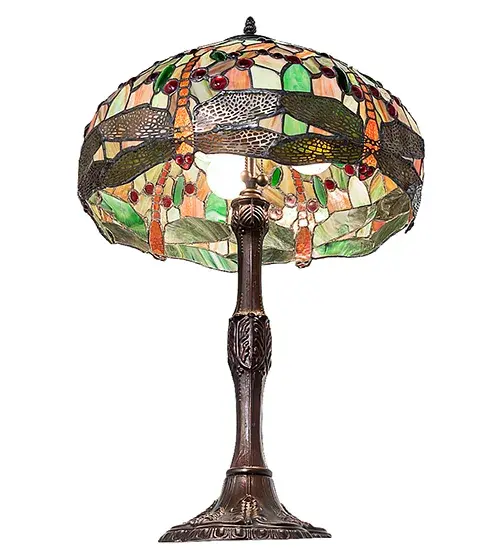 The Meyda Tiffany - Tiffany Hanginghead Dragonfly by Meyda Lighting - Image 6