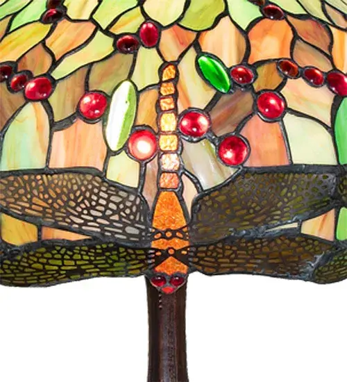 The Meyda Tiffany - Tiffany Hanginghead Dragonfly by Meyda Lighting - Image 7