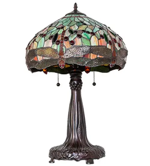 The Meyda Tiffany - Tiffany Hanginghead Dragonfly by Meyda Lighting - Image 3