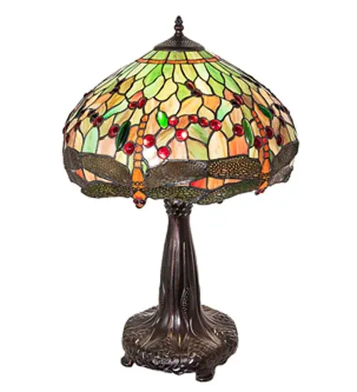 The Meyda Tiffany - Tiffany Hanginghead Dragonfly by Meyda Lighting - Image 4