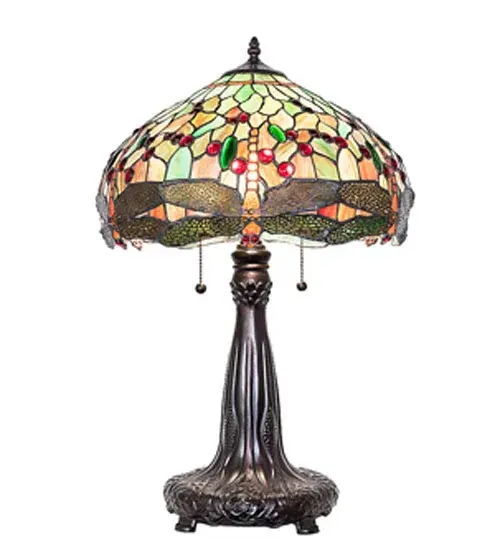 The Meyda Tiffany - Tiffany Hanginghead Dragonfly by Meyda Lighting - Image 5