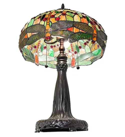 The Meyda Tiffany - Tiffany Hanginghead Dragonfly by Meyda Lighting - Image 6