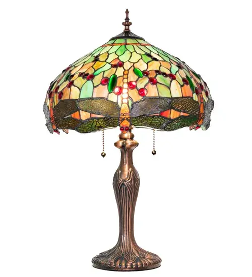 The Tiffany Hanginghead Dragonfly by Meyda Lighting - Image 5