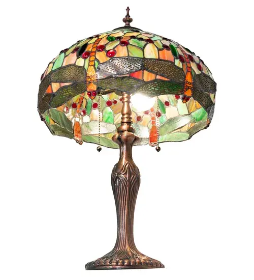 The Tiffany Hanginghead Dragonfly by Meyda Lighting - Image 6